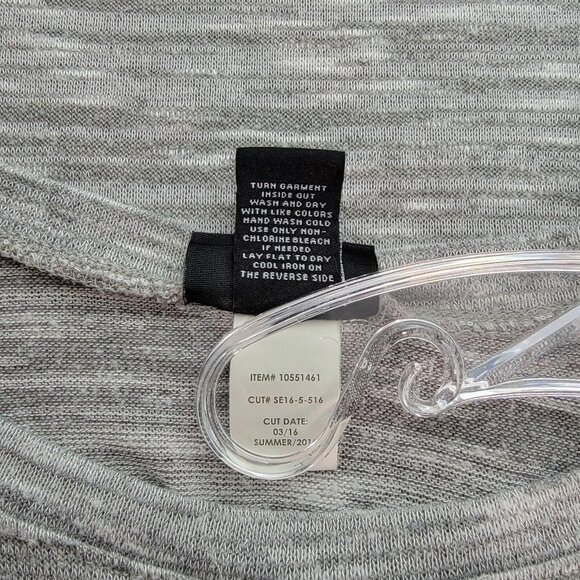 Torrid‎ Gray Space Dye Tank Top Plus Size 2X Crochet Sides Sleeveless Pullover - Picture 5 of 5